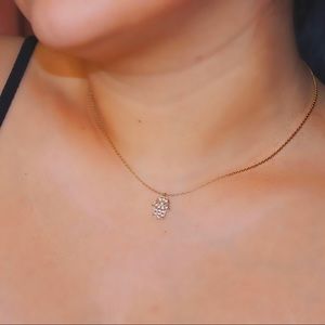 Gold Hamsa Necklace